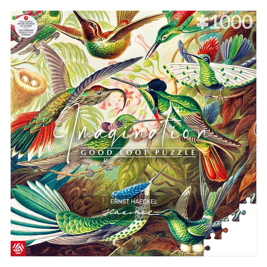 Ernst Haeckel Imagination Puzzle Hummingbirds/Kolibry (1000 Teile)