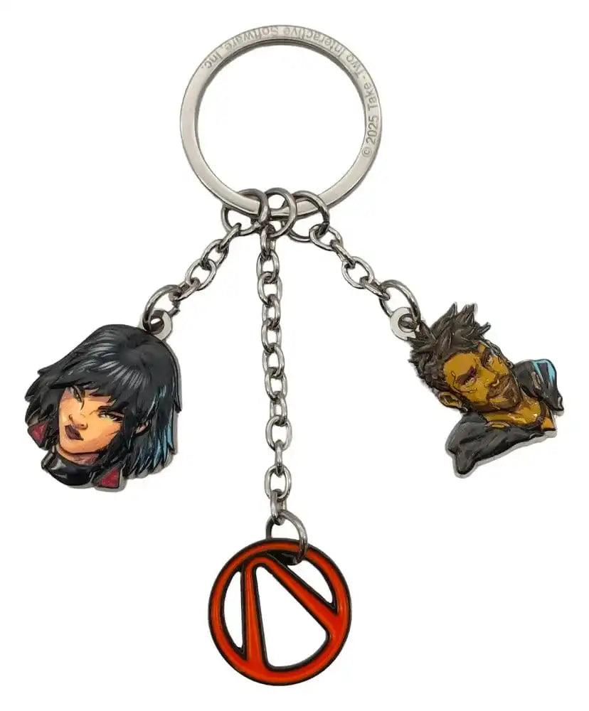 Borderlands 4 Schlüsselanhänger Vex & Rafa