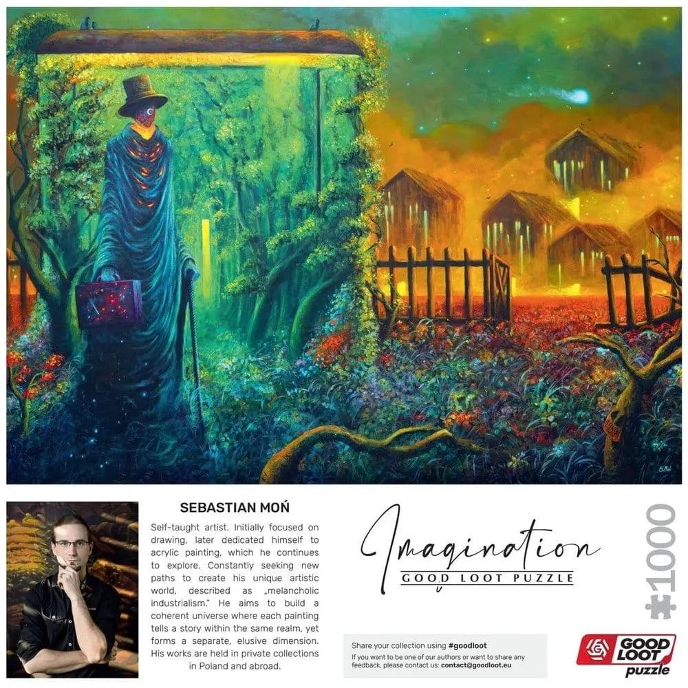 Imagination Series Puzzle Sebastian Mon Stationary Traveller II (1000 Teile)