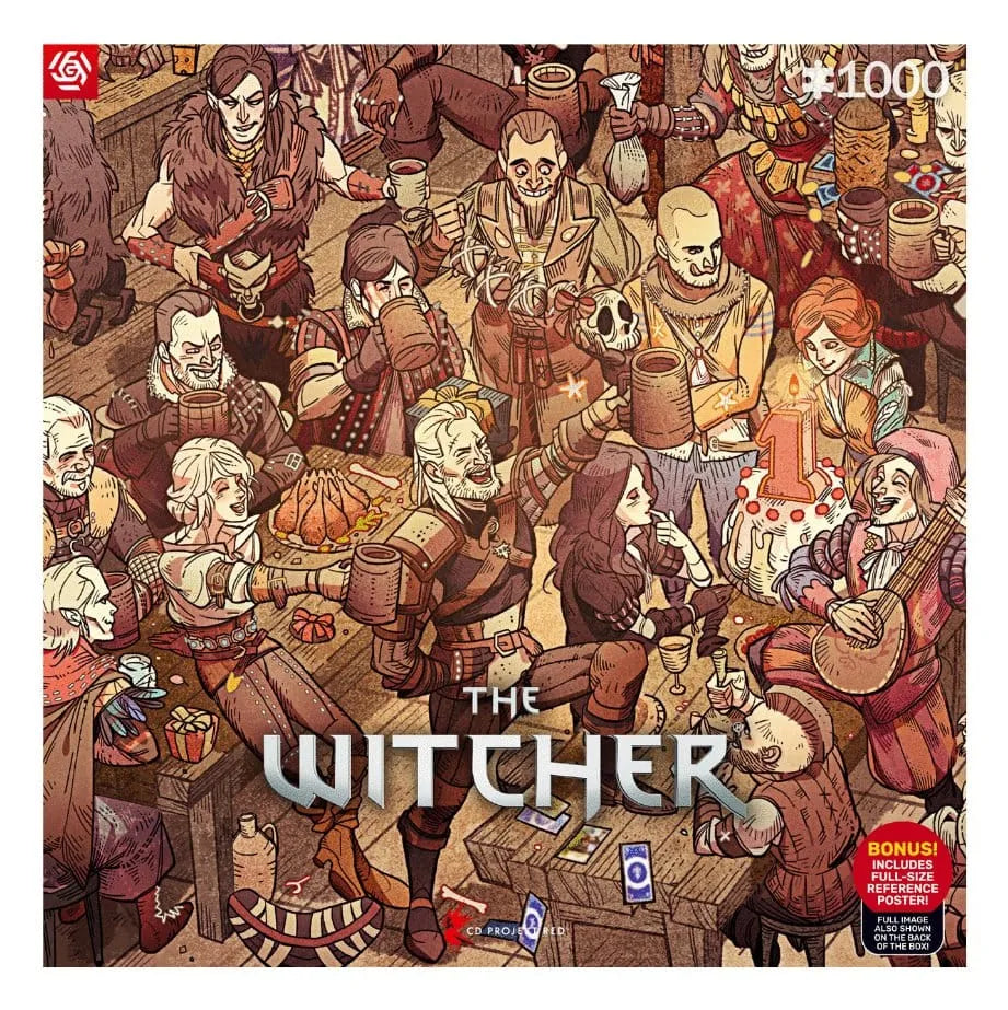 The Witcher Puzzle Birthday (1000 Teile)
