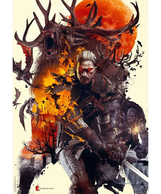The Witcher Puzzle Monsters (1000 Teile)