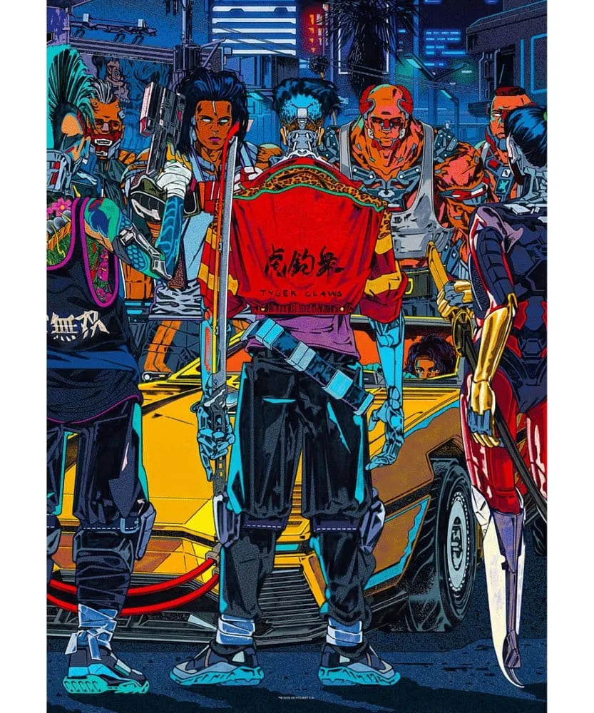 Cyberpunk 2077 Puzzle Kickdown (1000 Teile)