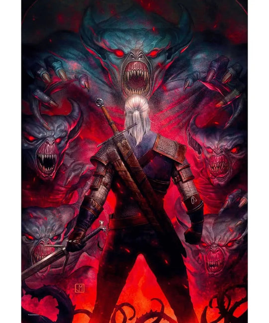 The Witcher Puzzle Corvo Bianco (1000 Teile)