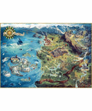 The Witcher Puzzle The Northern Realms Map (1000 Teile)