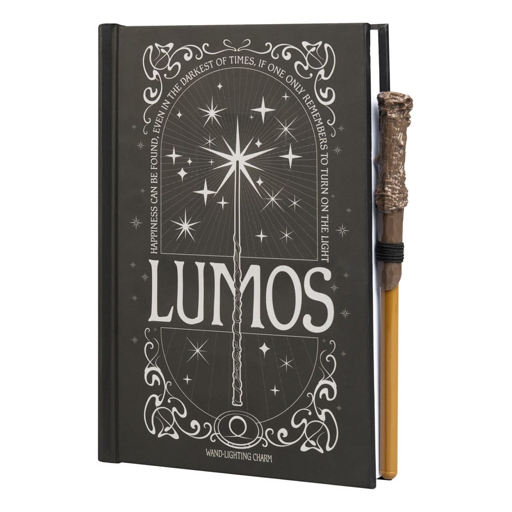 Harry Potter Premium Notizbuch A5 mit Licht Lumos Maxima