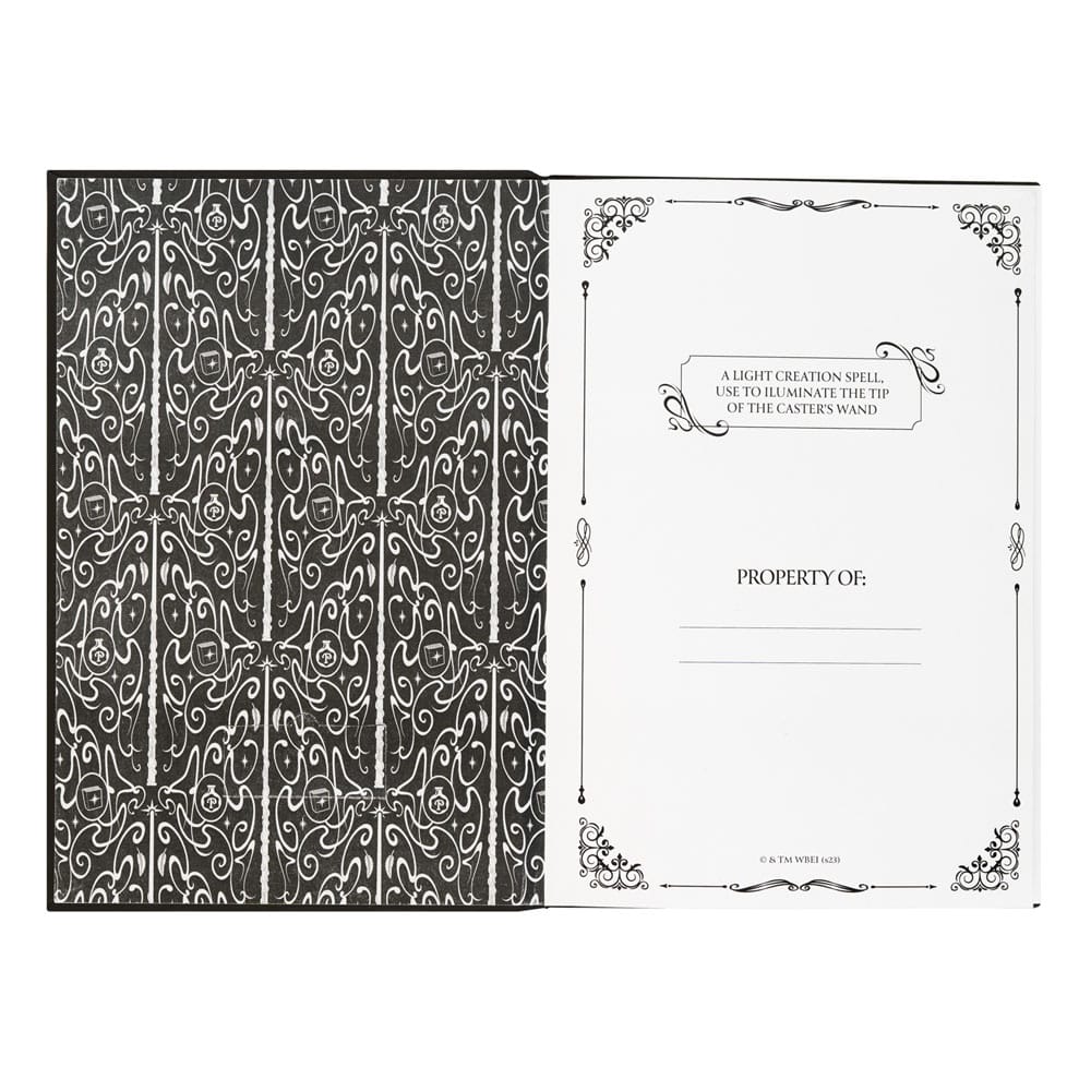 Harry Potter Premium Notizbuch A5 mit Licht Lumos Maxima