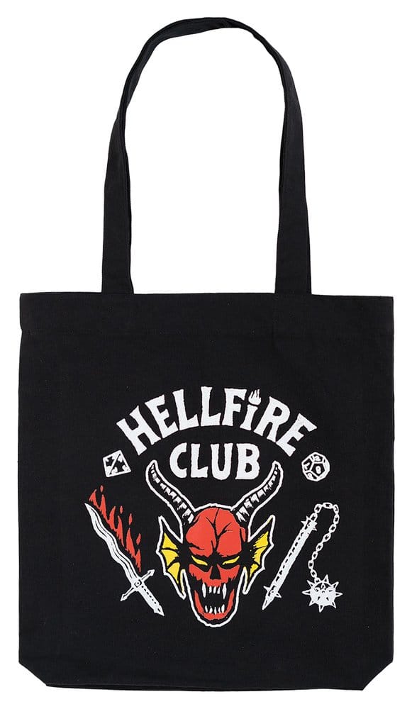Stranger Things Stofftasche Hellfire Club