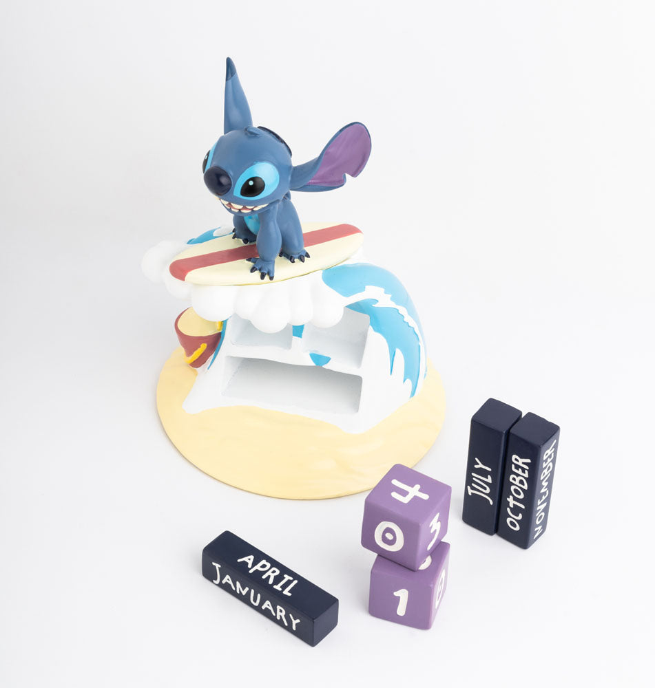 Stitch 3D Ewiger Kalender Surfer