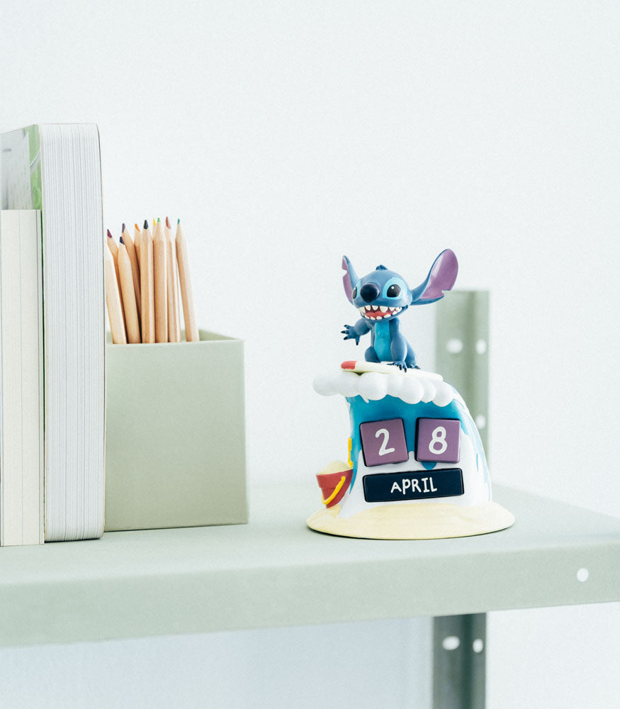 Stitch 3D Ewiger Kalender Surfer