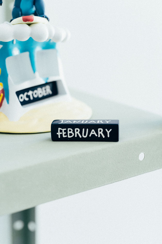 Stitch 3D Ewiger Kalender Surfer