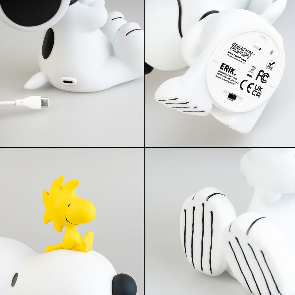 Peanuts Lampe mit USB-C Snoopy