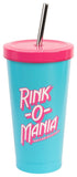 Stranger Things Becher mit Strohhalm Rink-O-Mania 550 ml