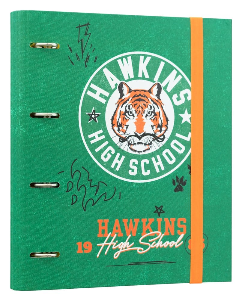 Stranger Things 4-Ring-Ordner High School