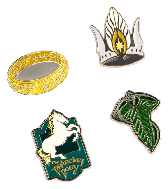 Der Herr der Ringe Ansteck-Pins 4er Set