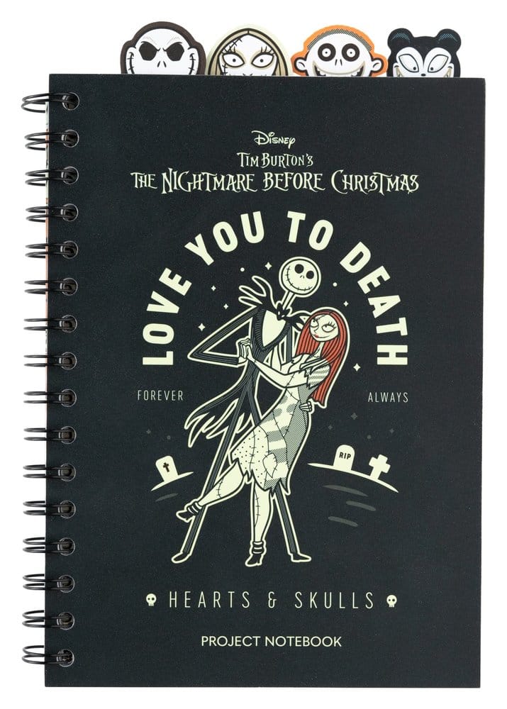Nightmare Before Christmas Projekt Notizbuch A5