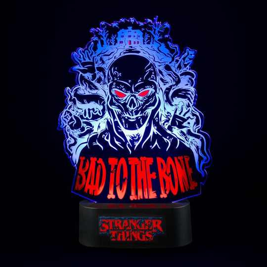 Stranger Things Tischlampe Bad to the Bone