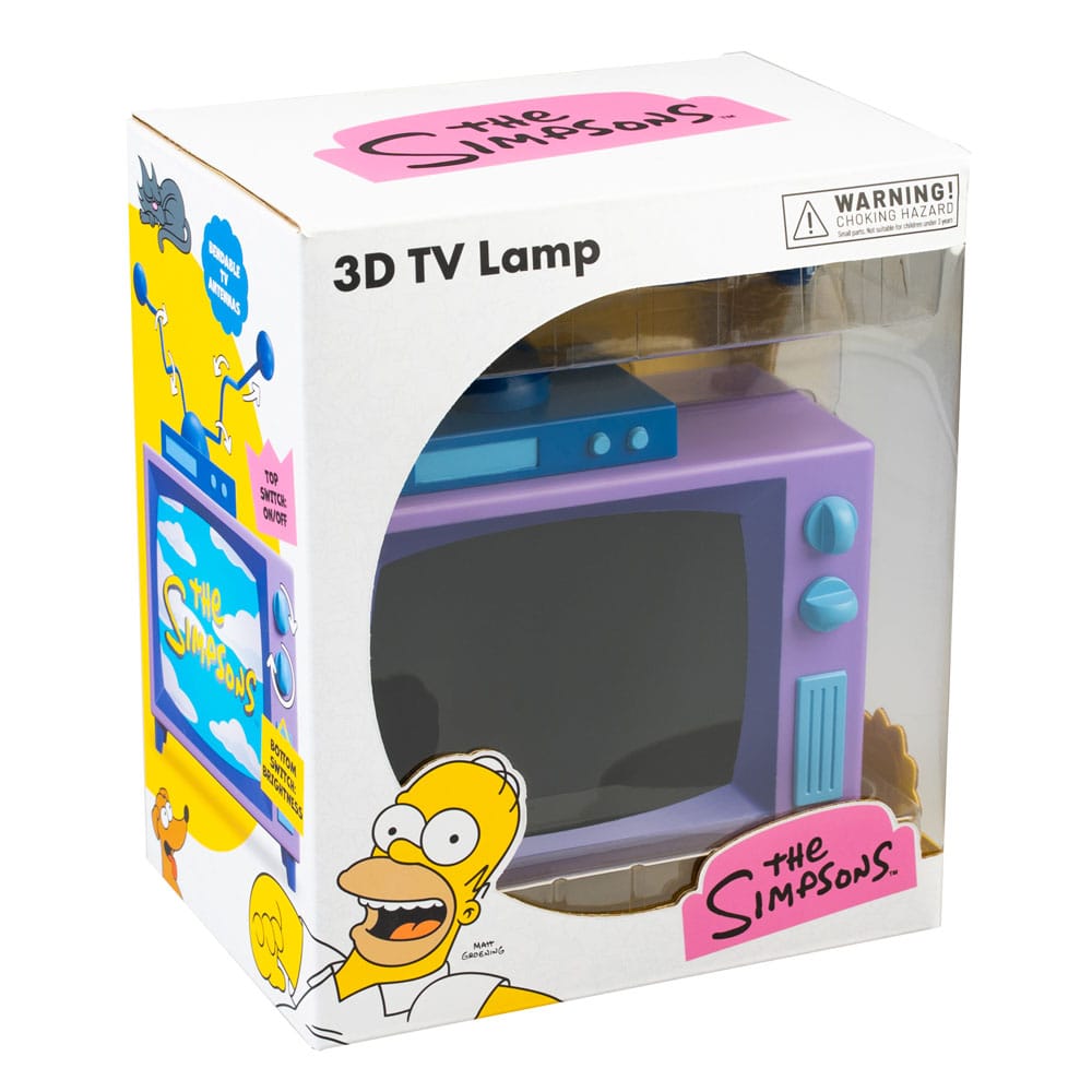Die Simpsons Lampe mit USB-C TV
