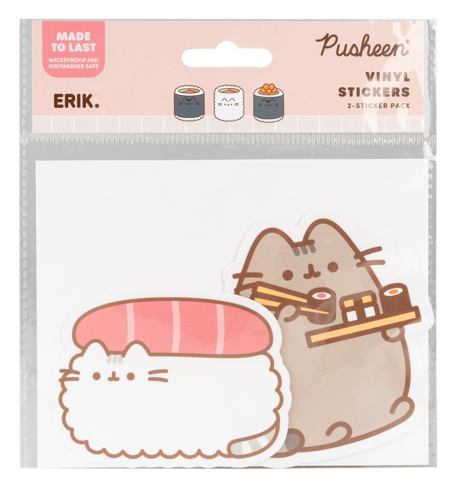 Pusheen Vinyl-Sticker Sushi Roll Vol. 1 2er Set