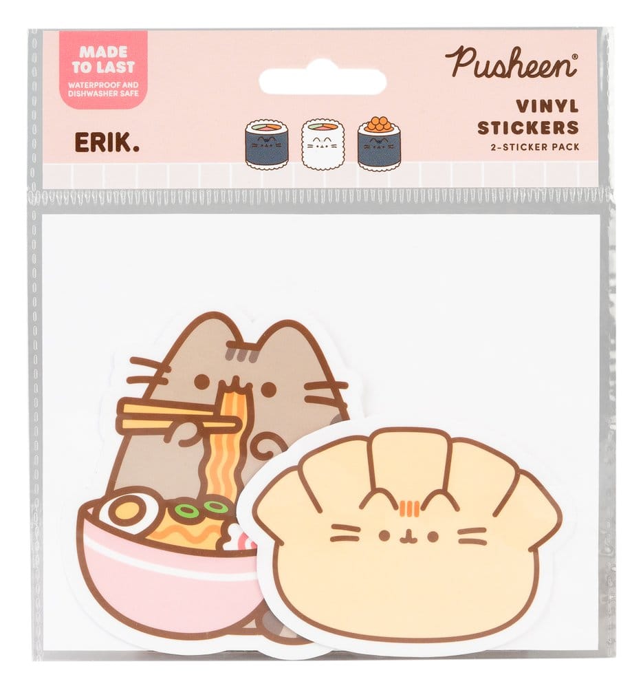 Pusheen Vinyl-Sticker Sushi Roll Vol. 6 2er Set