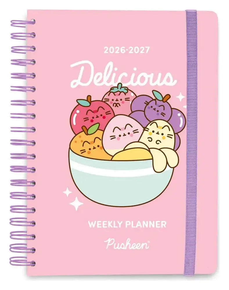Pusheen Terminkalender Wochenplaner 2026/2027 Fruits A5