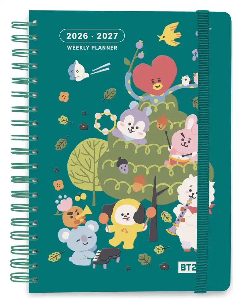 BT21 Terminkalender Wochenplaner 2026/2027 A5