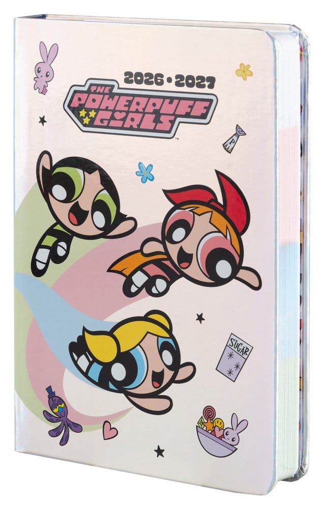 Die Powerpuff Girls Akademischer Planer 2026/27 A6 *Englische Version*