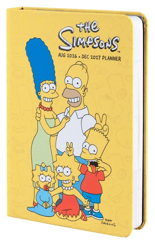 Die Simpsons Akademischer Planer 2026/27 A6 *Englische Version*