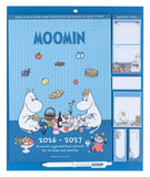 Moomin magnetischer Planer 2026/27 30 x 35 cm