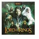 Der Herr der Ringe Wandkalender 2027 30 x 30 cm