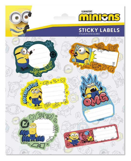 Minions Selbstklebende Etiketten Premium