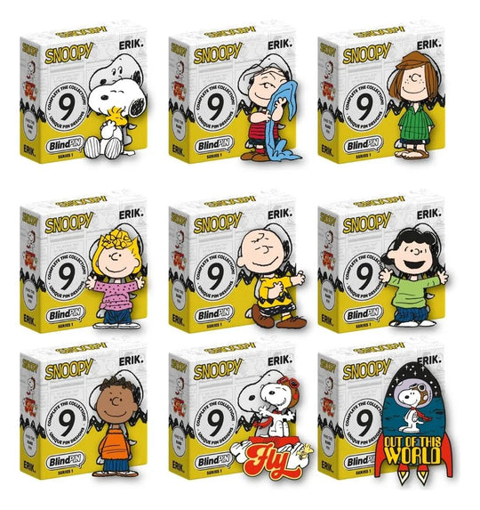 Peanuts Ansteck-Pins Serie 1 Display (24)