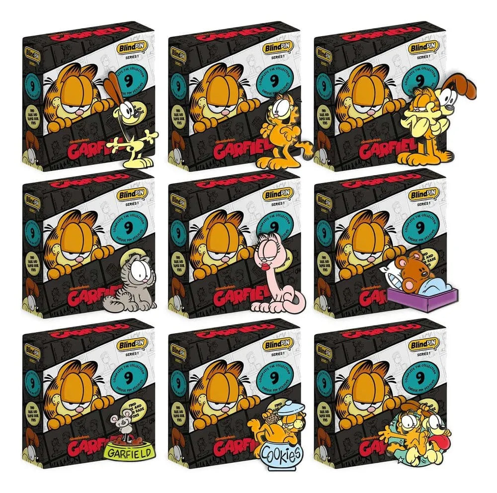 Garfield Ansteck-Pins Serie 1 Display (24)