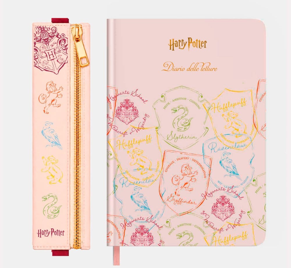 Harry Potter The Readers Club Lesejournal mit integrierter Tasche Italienisch *Italienische Version*