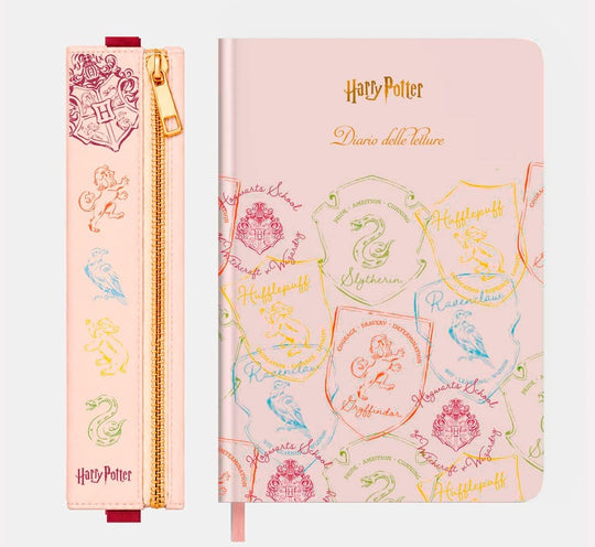 Harry Potter The Readers Club Lesejournal mit integrierter Tasche Italienisch *Italienische Version*