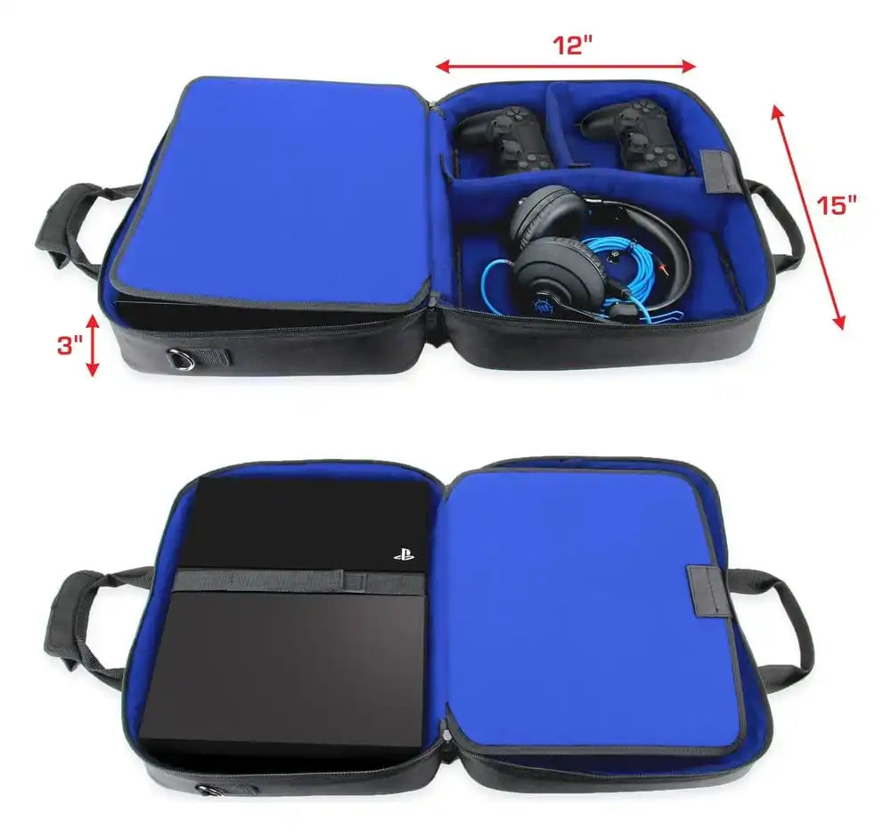 Enhance USA Gear S13 Console Gaming PlayStation Tasche Blau
