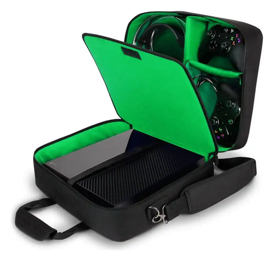 Enhance USA Gear S13 Console Gaming Xbox Tasche Grün