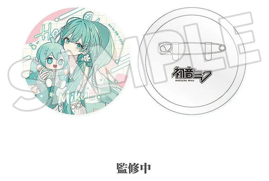 Character Vocal Series 01: Hatsune Miku Miku Hug Series Anstecknadel: Flower Ver. 8 cm Umkarton (10)