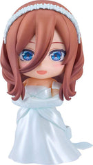 The Quintessential Quintuplets Nendoroid Actionfigur Miku Nakano: Wedding Dress Ver. 10 cm