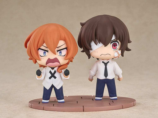 Bungo Stray Dogs Wan!Chibi Minifiguren Osamu Dazai & Chuya Nakahara: Fourteen-Year-Old Ver. 8 cm