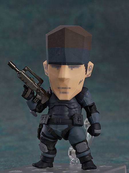 Metal Gear Solid Nendoroid Actionfigur Solid Snake (re-run) 10 cm