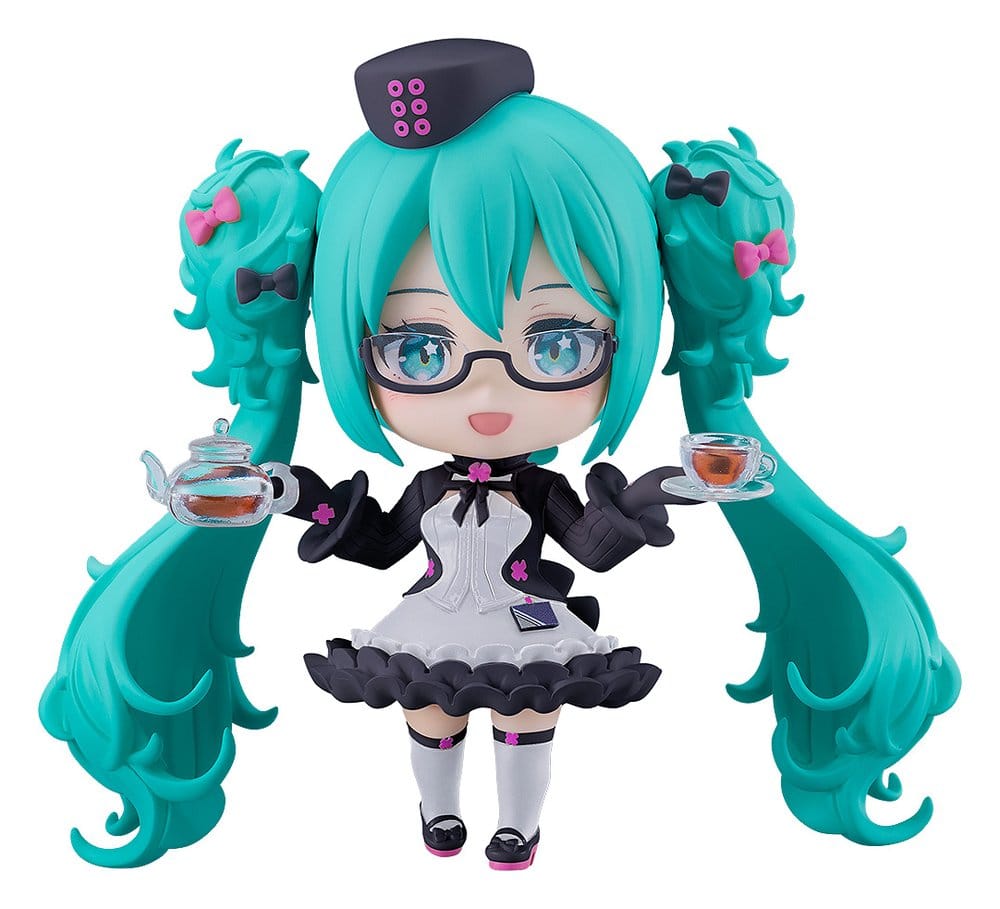 Character Vocal Series 01: Hatsune Miku Nendoroid Actionfigur Hatsune Miku: Glasses x Café Ver. 10 cm