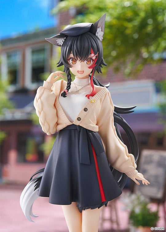 Hololive Production G.S. Collection PVC Figur 1/7 Ookami Mio Date Style - Street Outfit Ver. 24 cm