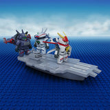 Metal Armor Dragonar Brickroid Actionfigur Dragonar-1 5 cm