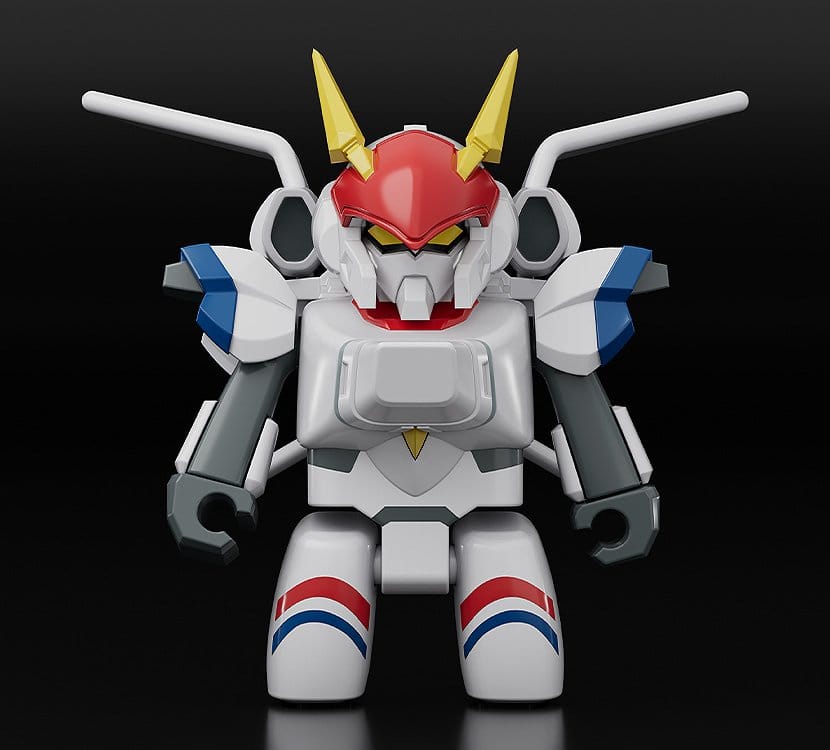 Metal Armor Dragonar Brickroid Actionfigur Dragonar-1 (Opening Ver.) & Carrier Set 5 cm