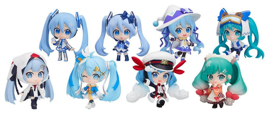 Character Vocal Series 01: Hatsune Miku Minifiguren Snow Miku All Stars Collection Vol. 1 8 cm Blind Box Sortiment (8)