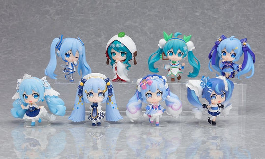 Character Vocal Series 01: Hatsune Miku Minifigur Snow Miku All Stars Figure Collection Vol. 2 8 cm Blind Box Sortiment (8)
