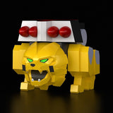 The Brave Fighter of Legend Da-Garn Brickroid Actionfigur Ga-Orn (Animal Mode) 2 cm