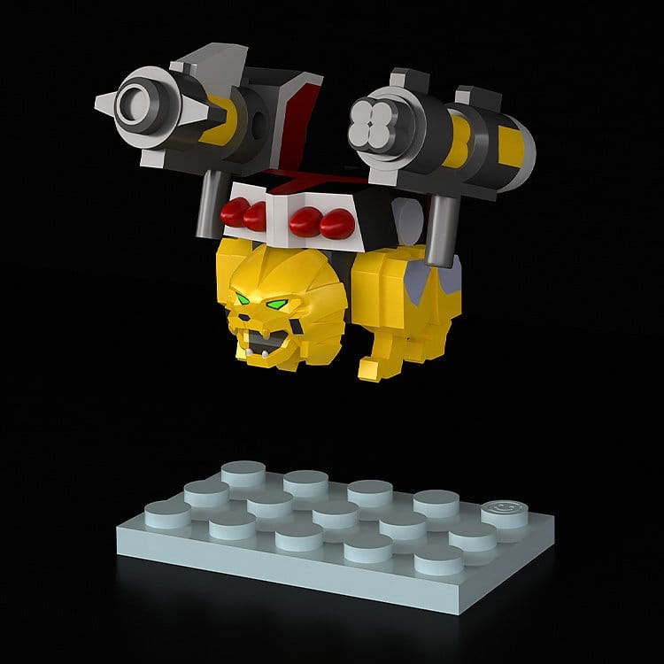 The Brave Fighter of Legend Da-Garn Brickroid Actionfigur Ga-Orn (Animal Mode) 2 cm