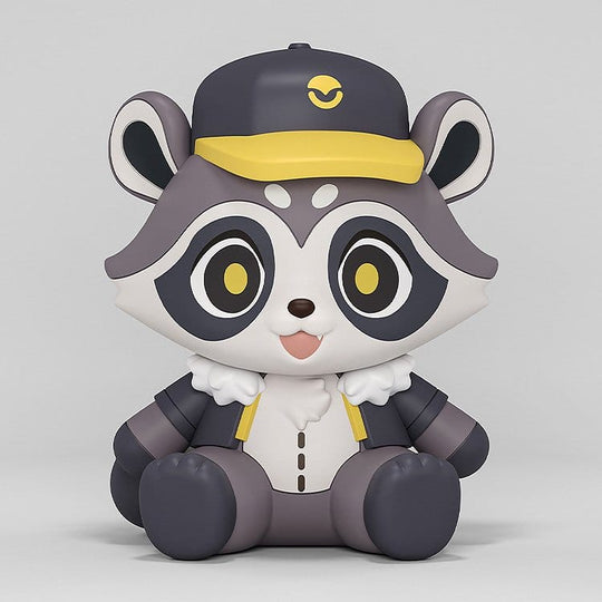 Honkai: Star Rail Huggy Good Smile Minifigur Baseball Raccoon 7 cm