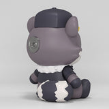 Honkai: Star Rail Huggy Good Smile Minifigur Baseball Raccoon 7 cm